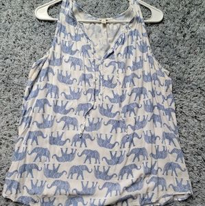 Sonoma elephant tank top
